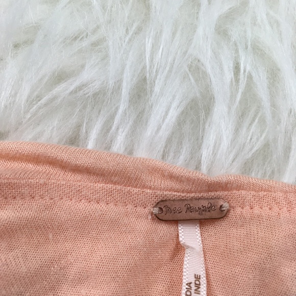 Free People One Shoulder Linen Blend Blouse - Picture 4 of 6